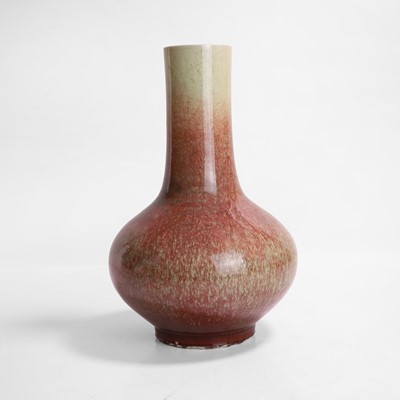 Lot 367 - A Chinese flambé vase