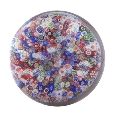 Lot 36 - A Baccarat millefiori glass paperweight