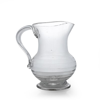 Lot 16 - A Lynn glass ale jug