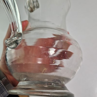 Lot 16 - A Lynn glass ale jug