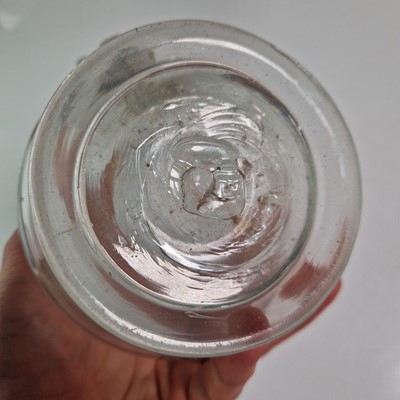 Lot 16 - A Lynn glass ale jug