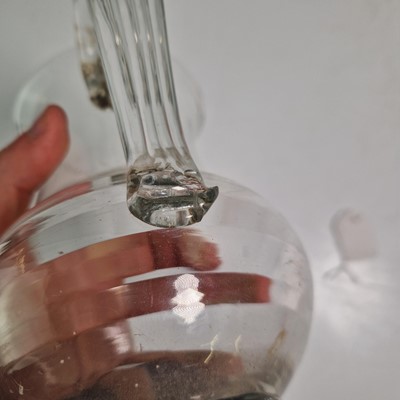 Lot 16 - A Lynn glass ale jug