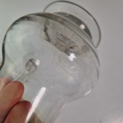 Lot 16 - A Lynn glass ale jug