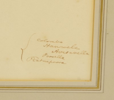 Lot 102 - Edward Lear (British, 1812-1888)