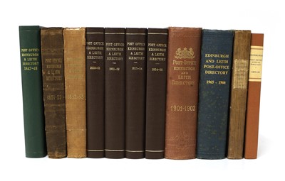 Lot 426 - EDINBURGH Directories: 1829-1902 (11), including: The Post Office annual Directory
