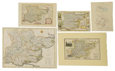 Lot 11 - MAPS OF HERTS. & ESSEX: 1- Andrews & Dury: A Topographical Map