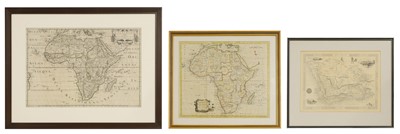 Lot 440 - 3 Maps- AFRICA: 1- Sanson, N: Afrique