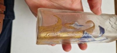 Lot 52 - A Legras Mont Joye glass vase
