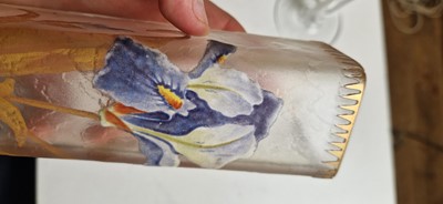 Lot 52 - A Legras Mont Joye glass vase