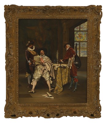 Lot 152 - Adolphe Alexandre Lesrel (French, 1839-1929)