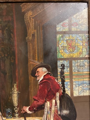 Lot 152 - Adolphe Alexandre Lesrel (French, 1839-1929)