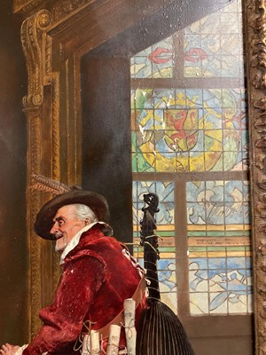 Lot 152 - Adolphe Alexandre Lesrel (French, 1839-1929)