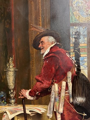 Lot 152 - Adolphe Alexandre Lesrel (French, 1839-1929)