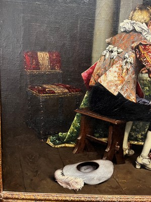 Lot 171 - Adolphe Alexandre Lesrel (French, 1839-1929)