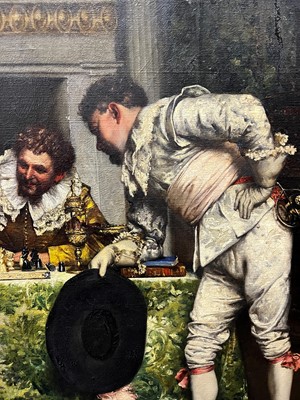 Lot 171 - Adolphe Alexandre Lesrel (French, 1839-1929)