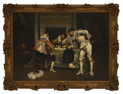 Lot 171 - Adolphe Alexandre Lesrel (French, 1839-1929)