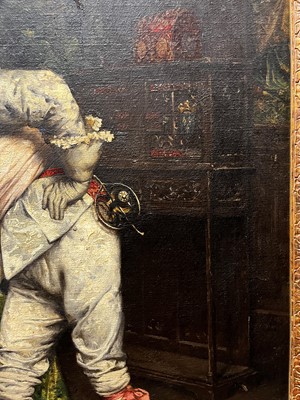 Lot 171 - Adolphe Alexandre Lesrel (French, 1839-1929)