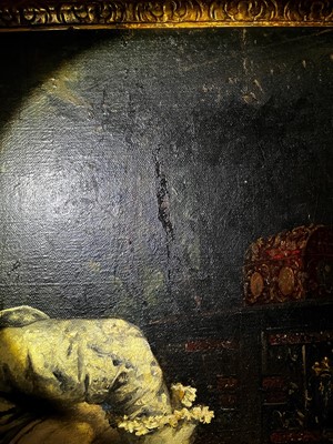 Lot 171 - Adolphe Alexandre Lesrel (French, 1839-1929)