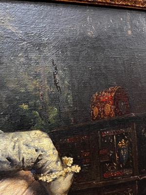 Lot 171 - Adolphe Alexandre Lesrel (French, 1839-1929)
