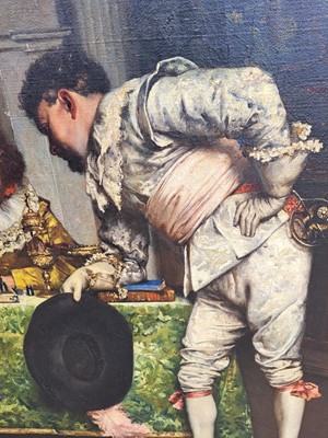 Lot 171 - Adolphe Alexandre Lesrel (French, 1839-1929)