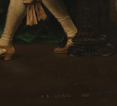 Lot 172 - Adolphe Alexandre Lesrel (French, 1839-1929)