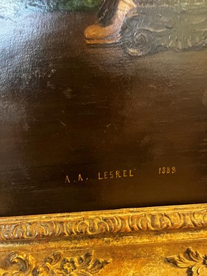 Lot 172 - Adolphe Alexandre Lesrel (French, 1839-1929)