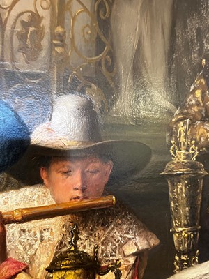 Lot 172 - Adolphe Alexandre Lesrel (French, 1839-1929)