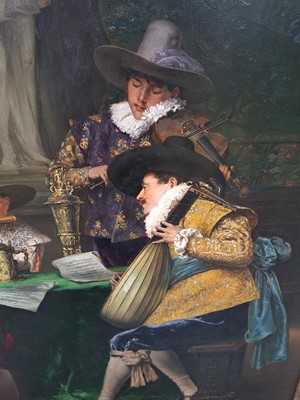 Lot 172 - Adolphe Alexandre Lesrel (French, 1839-1929)