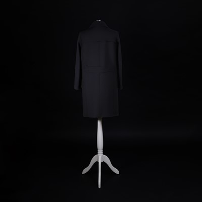 Lot 1373 - A Louis Vuitton black overcoat