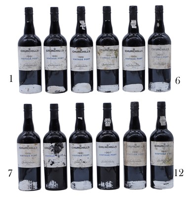 Lot 409 - Churchills, Vintage Port, 1991