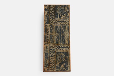Lot 59 - A Bamileke ndop cloth panel