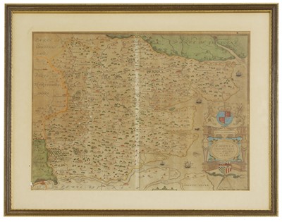 Lot 409 - Saxton, C: Essexiae Comitat' Nova vera ac absaluta Descripto, 1576.
