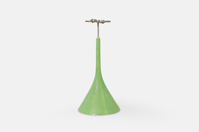 Lot 328 - A faux shagreen table lamp