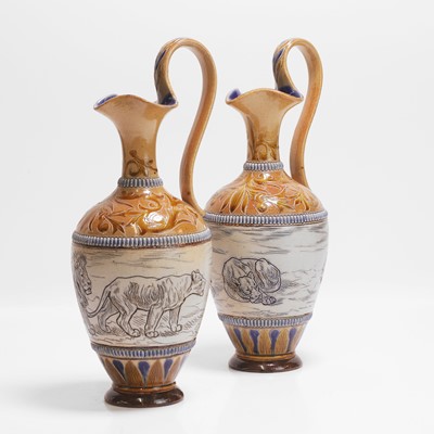 Lot 27 - Hannah Barlow (1851-1916) for Doulton Lambeth