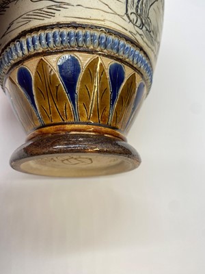 Lot 27 - Hannah Barlow (1851-1916) for Doulton Lambeth