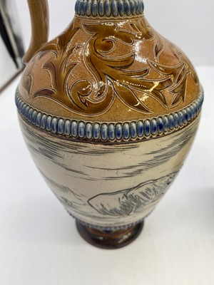 Lot 27 - Hannah Barlow (1851-1916) for Doulton Lambeth