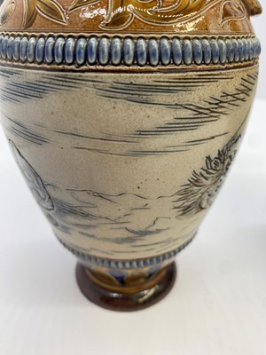 Lot 27 - Hannah Barlow (1851-1916) for Doulton Lambeth