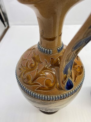 Lot 27 - Hannah Barlow (1851-1916) for Doulton Lambeth