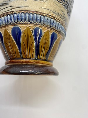 Lot 27 - Hannah Barlow (1851-1916) for Doulton Lambeth