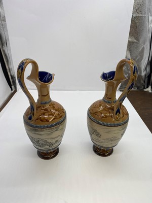 Lot 27 - Hannah Barlow (1851-1916) for Doulton Lambeth