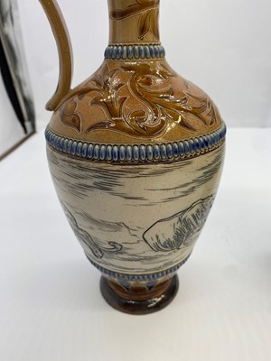 Lot 27 - Hannah Barlow (1851-1916) for Doulton Lambeth