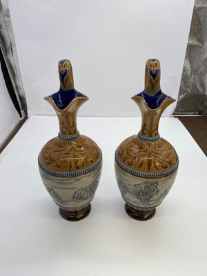 Lot 27 - Hannah Barlow (1851-1916) for Doulton Lambeth