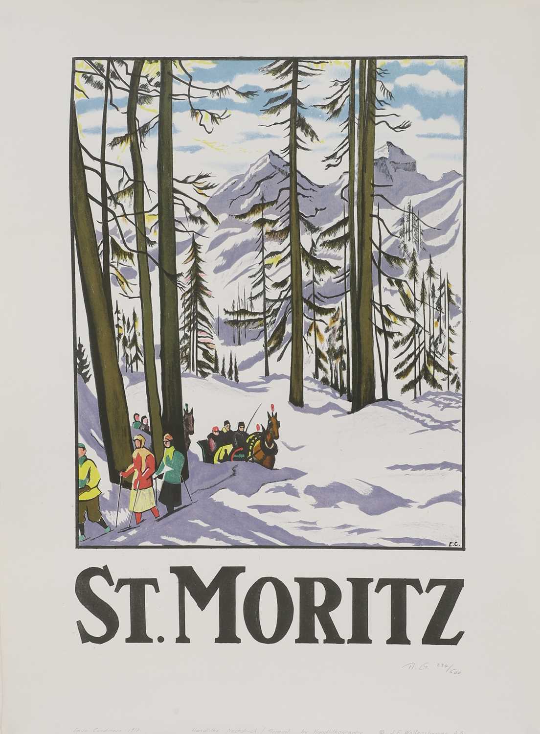 Lot 111 - Emil Cardinaux (Swiss, 1877-1936)