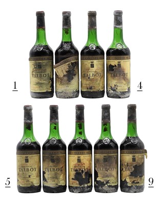 Lot 405 - Chateau Talbot, Saint-Julien, 1970