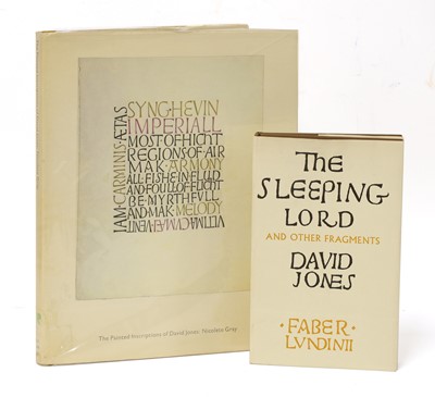 Lot 163 - Gray, Nicolete: The Painted Inscriptions of David Jones