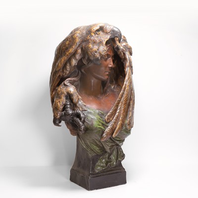 Lot 49 - Albert-Ernest Carrier-Belleuse (French, 1824-1887) for Goldscheider
