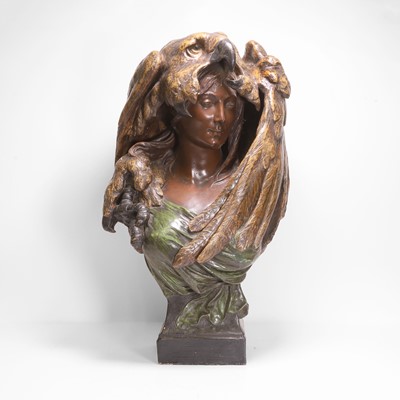 Lot 49 - Albert-Ernest Carrier-Belleuse (French, 1824-1887) for Goldscheider