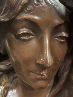 Lot 49 - Albert-Ernest Carrier-Belleuse (French, 1824-1887) for Goldscheider