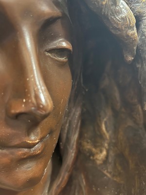 Lot 49 - Albert-Ernest Carrier-Belleuse (French, 1824-1887) for Goldscheider