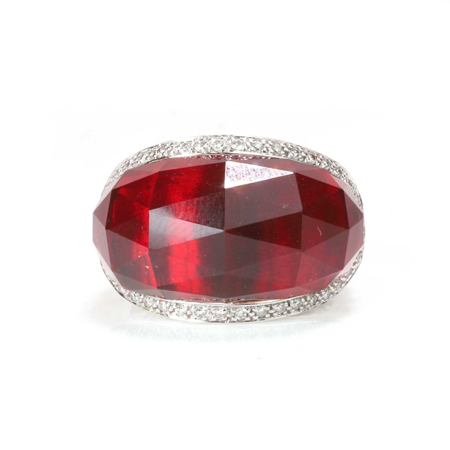 Lot 1113 - An 18ct white gold Crystal Haze ring, by Stephen Webster
